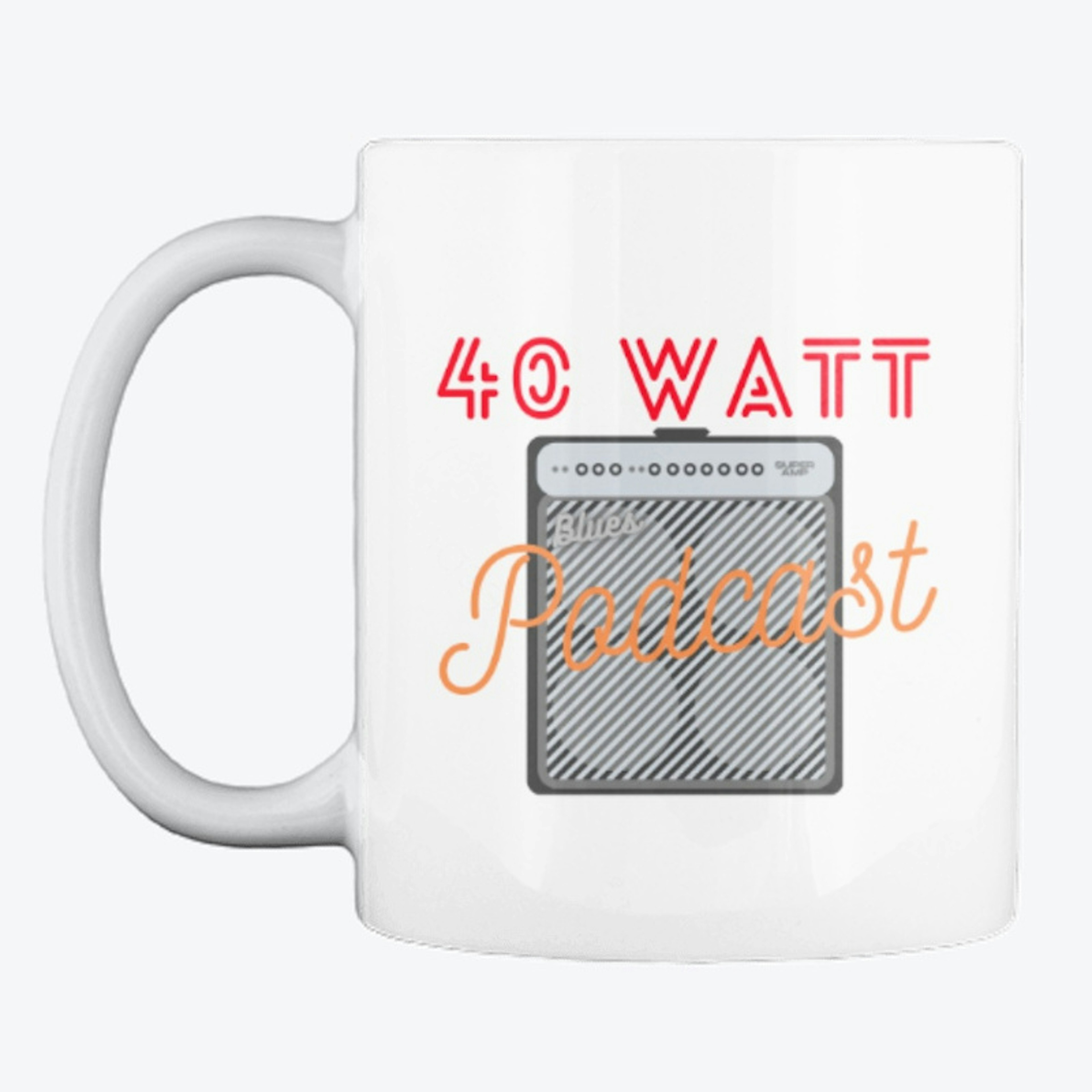 40 Watt Coffee Mug (white)