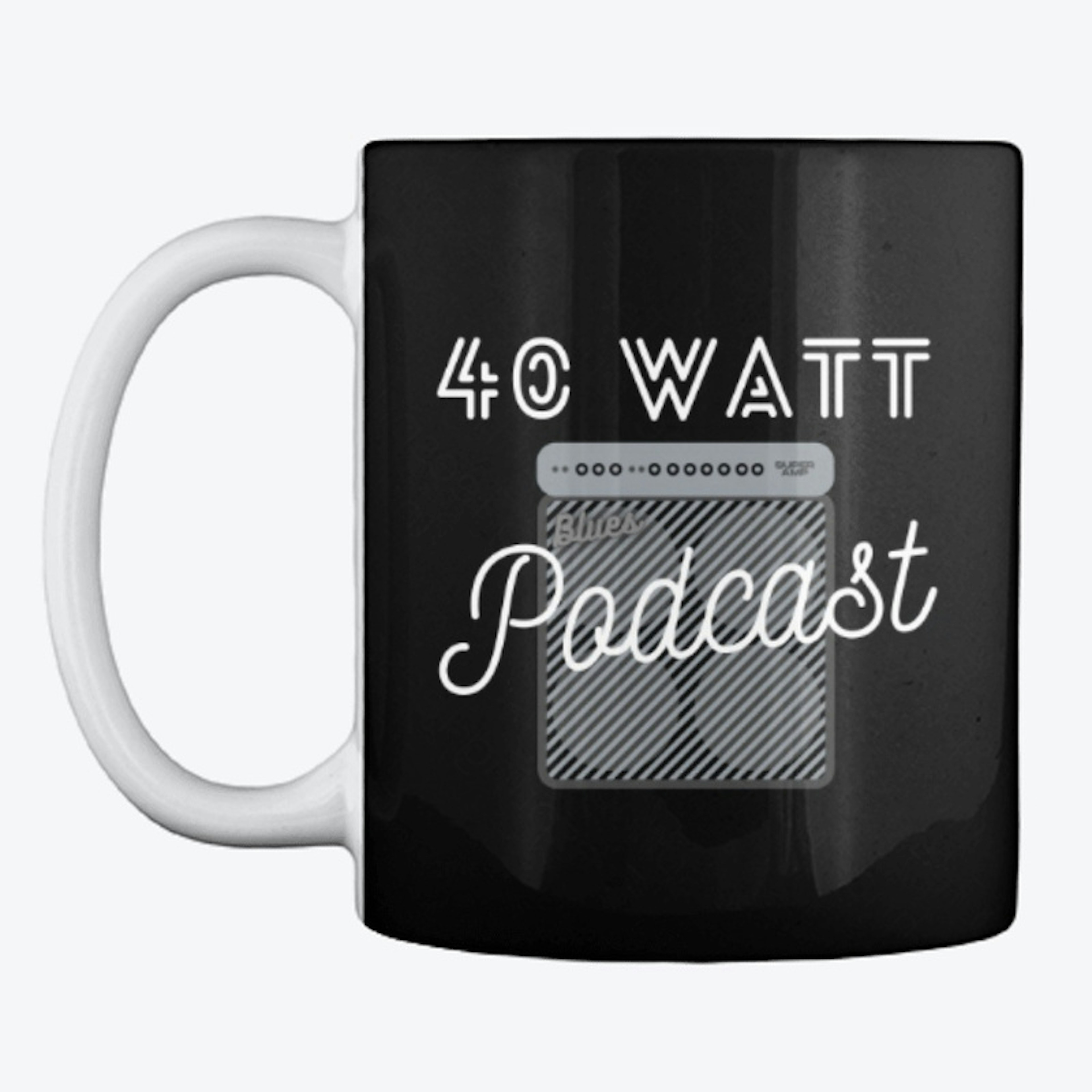 40 Watt Coffee Mug (black)