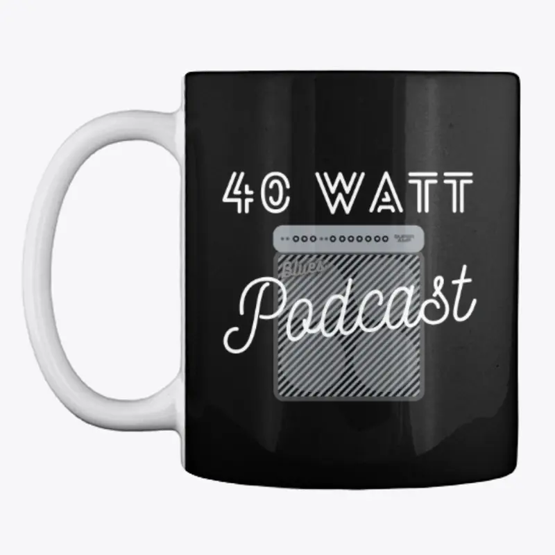 40 Watt Coffee Mug (black)